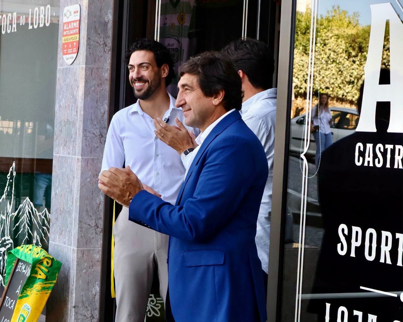 AF Viseu marcou presença na inauguração da nova sede da AD Castro Daire