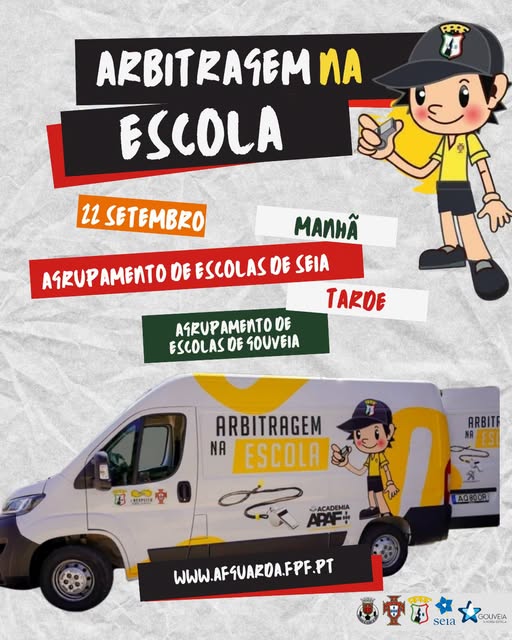 A arbitragem continua a ir às escolas de Viseu